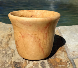 Flaming Box Elder Bowl