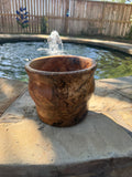 Large Oak Burl Hybrid Bowl